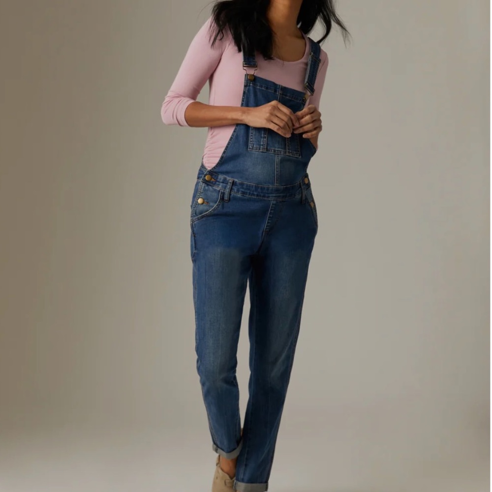 Ripe Straight Leg Maternity Overall - NWT